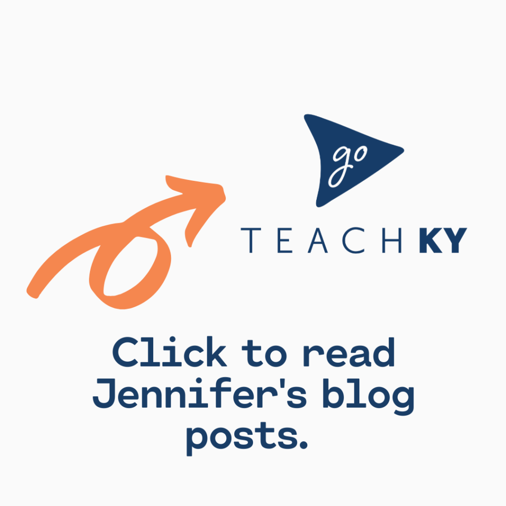 Click to read Jennifer's blog posts. 
