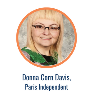 Donna Corn Davis, Paris Independent