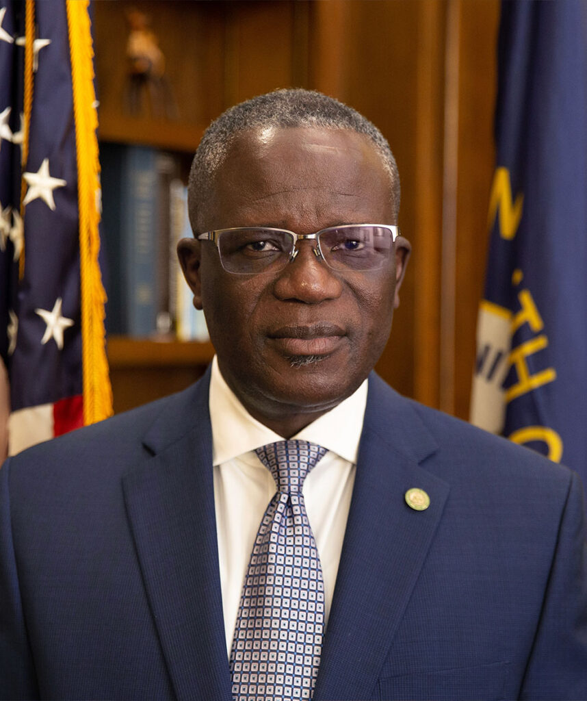 President of Kentucky State University, Dr. Koffi C. Akakpo