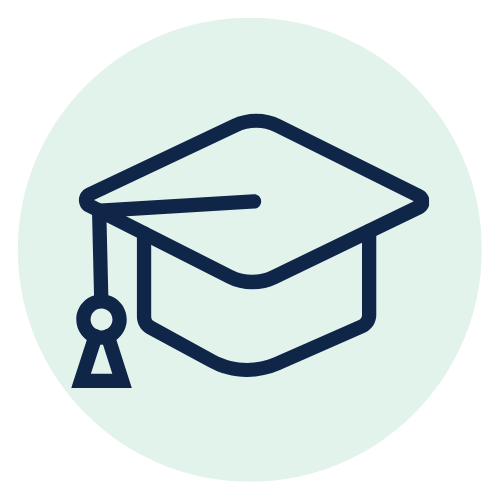 graduate cap icon