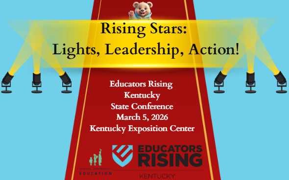 Educators Rising banner for 2026 State conference